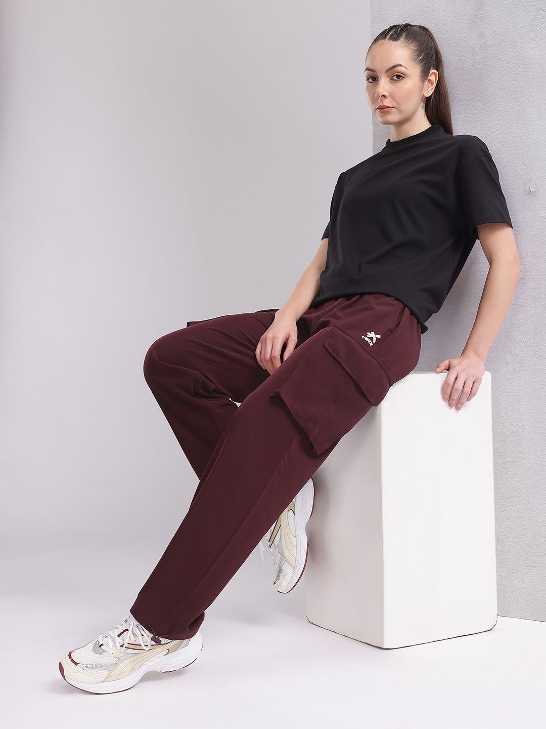 HRX by Hrithik Roshan Women Regular Fit Cargos