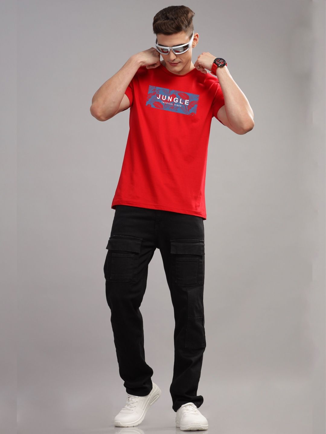 ADRO Men Printed T-shirt
