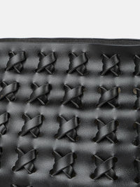 DressBerry Textured Structured Handheld Bag