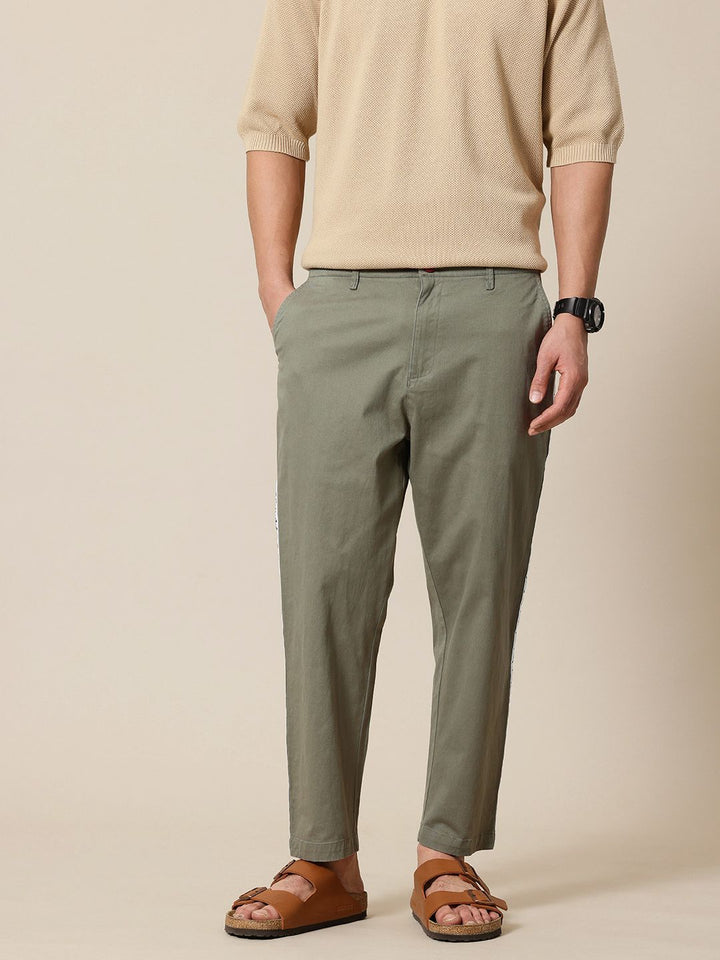 Mr Bowerbird Men Liberal Fit Trousers