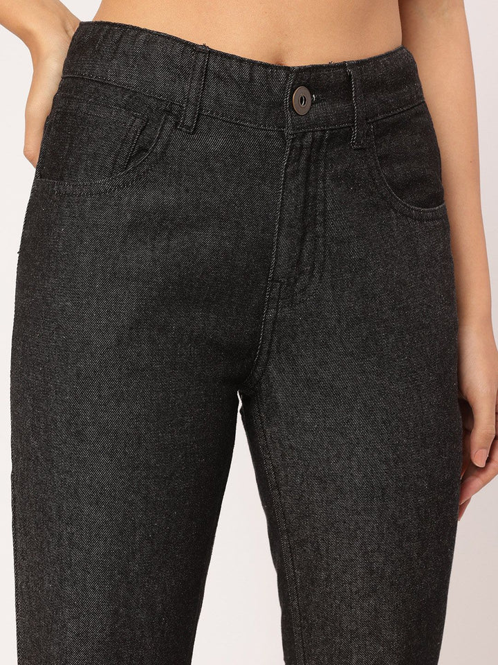 DressBerry Women Sculpted Style Bootcut Jeans with Slits