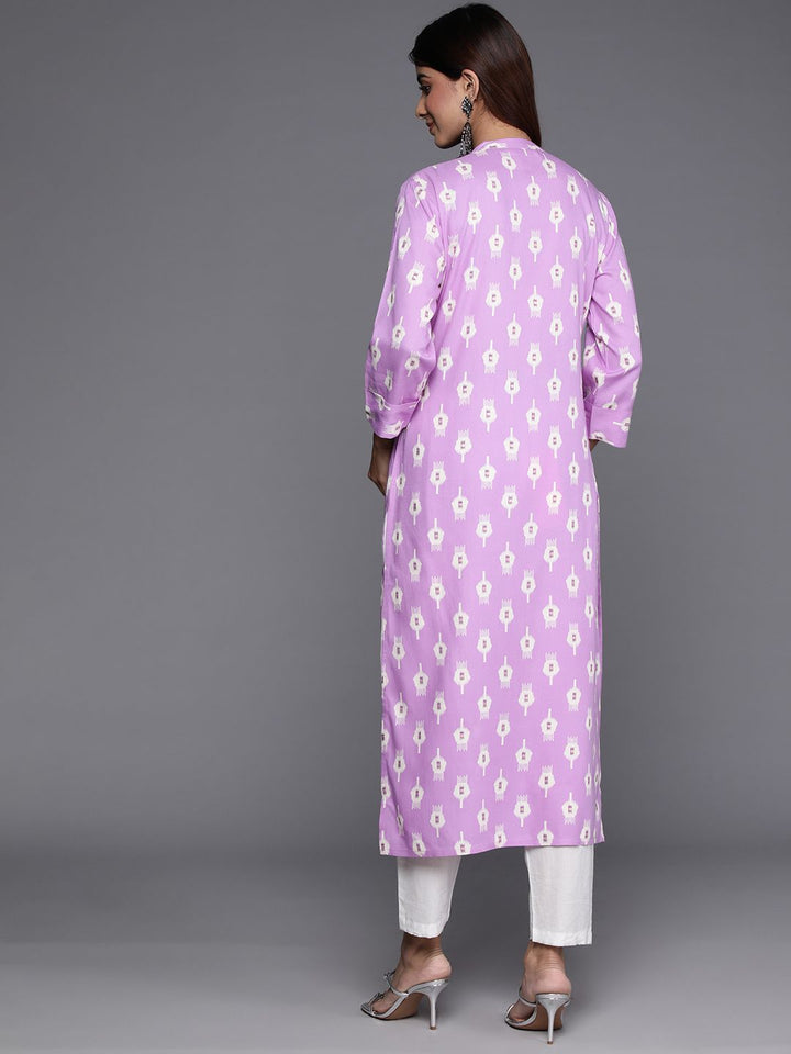 Indo Era Women Printed Pastels Kurta