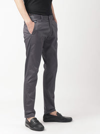 RARE RABBIT Men Daron Mid-Rise Slim Fit Trouser