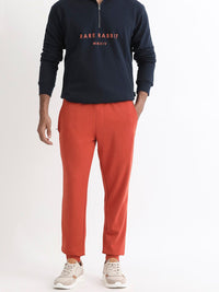 RARE RABBIT Men Ogano Regular Fit Mid-Rise Cotton Joggers