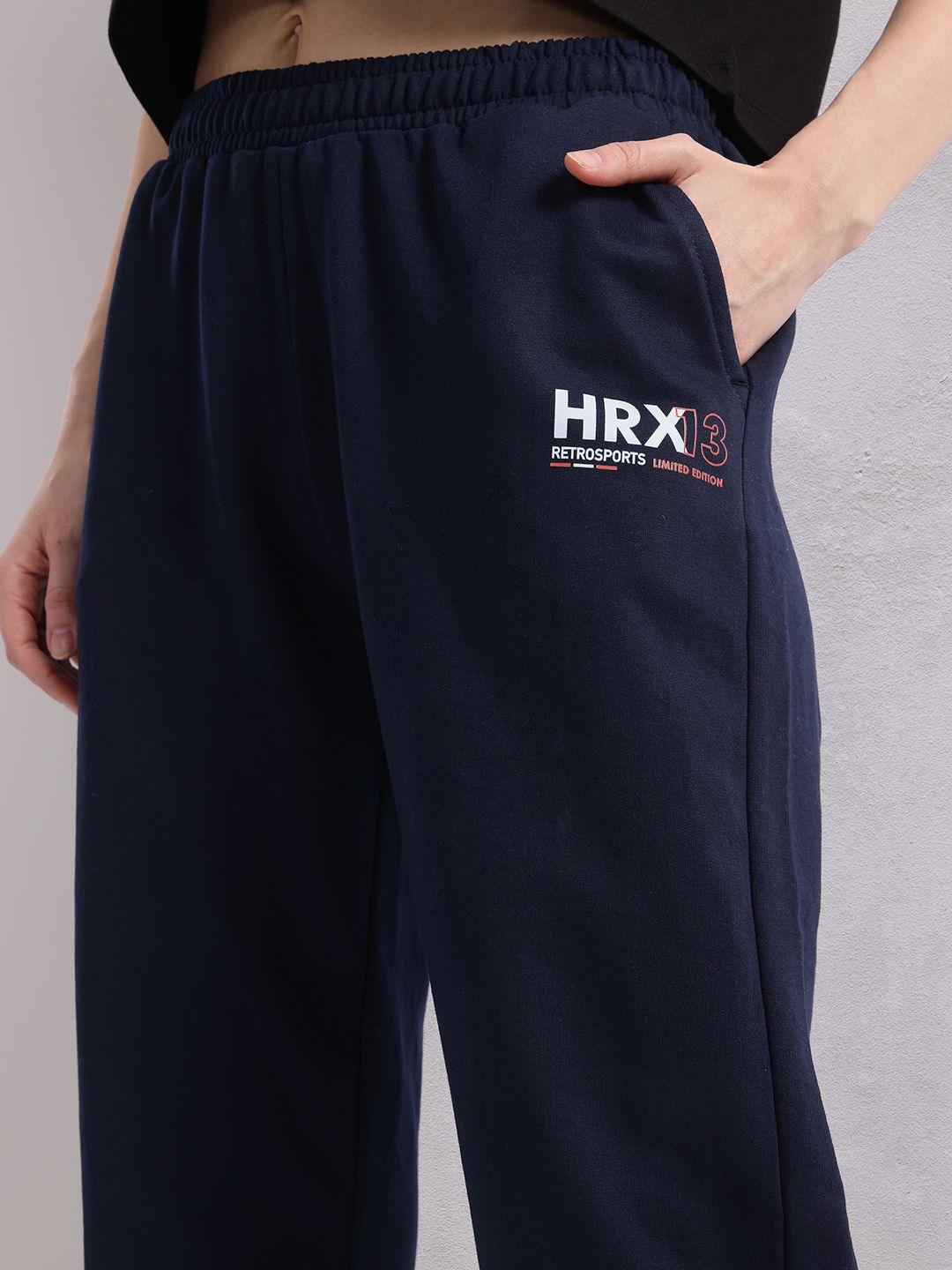 HRX by Hrithik Roshan Women Lifestyle Brand Logo Printed Joggers
