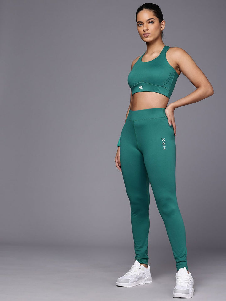 HRX by Hrithik Roshan Women PERFORMANCEBONDED Rapid-Dry Training Tights_KT7913_03