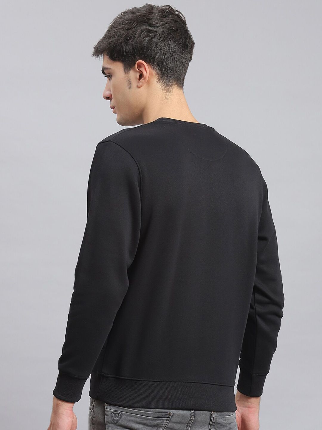 Monte Carlo Typography Printed Pullover Sweatshirt