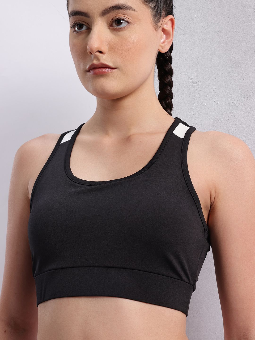 HRX by Hrithik Roshan Rapid-dry Medium Coverage Lightly Padded Training Bra