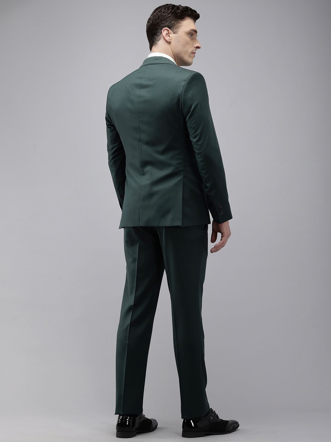 Park Avenue Super Slim Fit Notched Lapel Collar 3 Piece Formal Suit