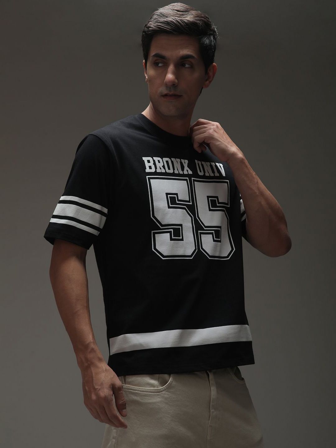 DILLINGER Pure Cotton Oversized Short Sleeve Printed T-shirt