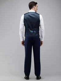 Park Avenue Self Design Single-Breasted 3 Piece Party Suit