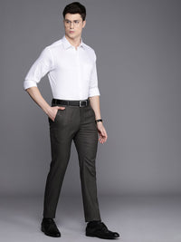 Raymond Men Mid-Rise Slim Fit Trousers