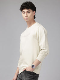 Park Avenue Brand Logo Printed Pullover Sweatshirt