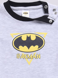 Moms Love Infant Boys Printed Pure Cotton Batman Clothing Set