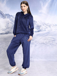 Tokyo Talkies Long Sleeves Hooded Sweatshirt with Joggers