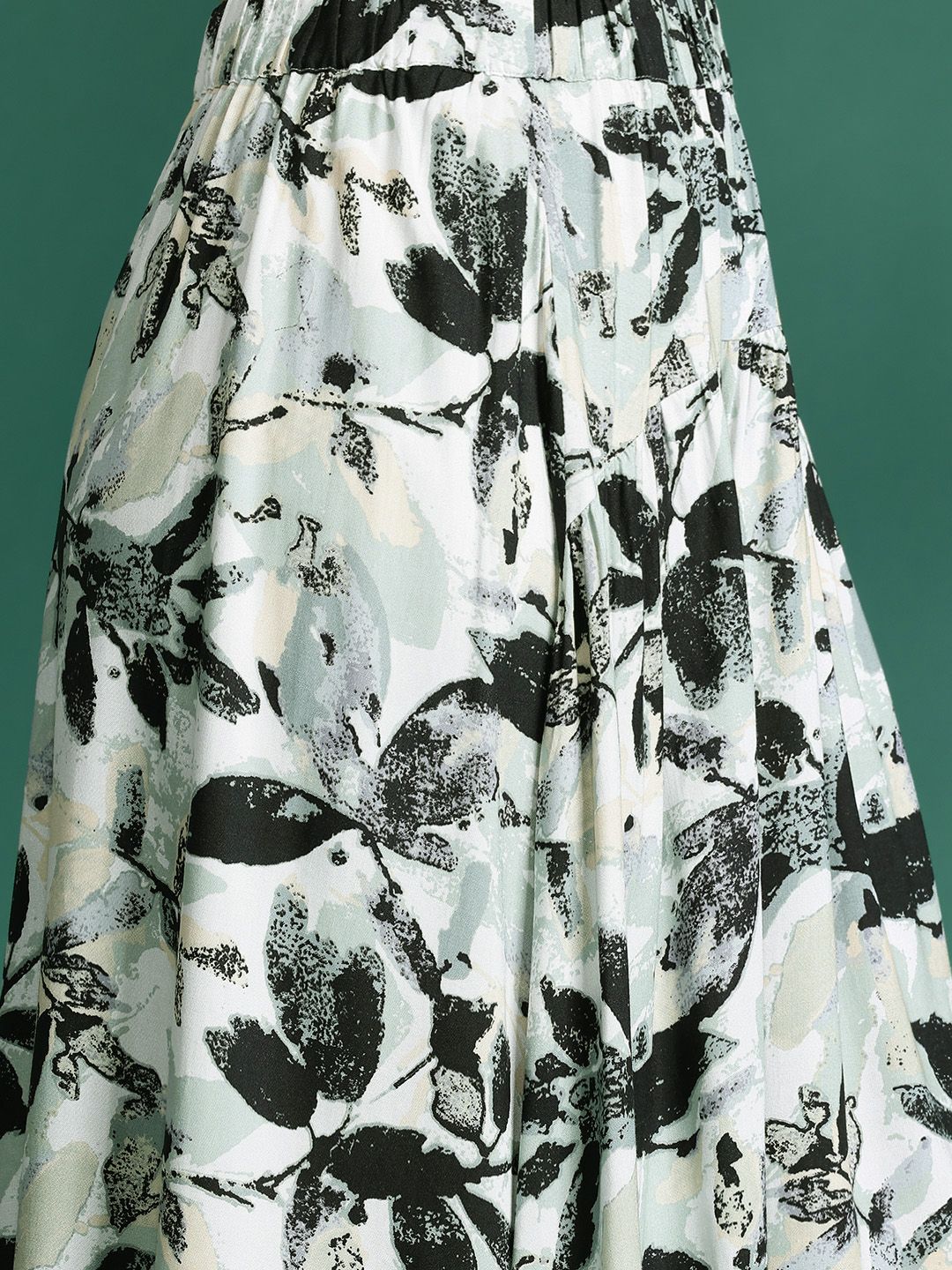 DressBerry Printed Top With Skirt