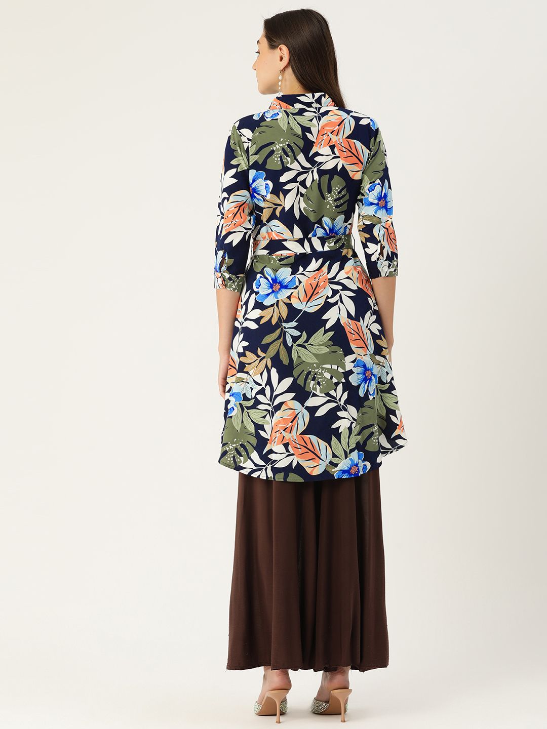 Monte Carlo Floral Printed Kurta