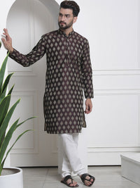 SOJANYA Kurta Katun Sutera Motif Etnik