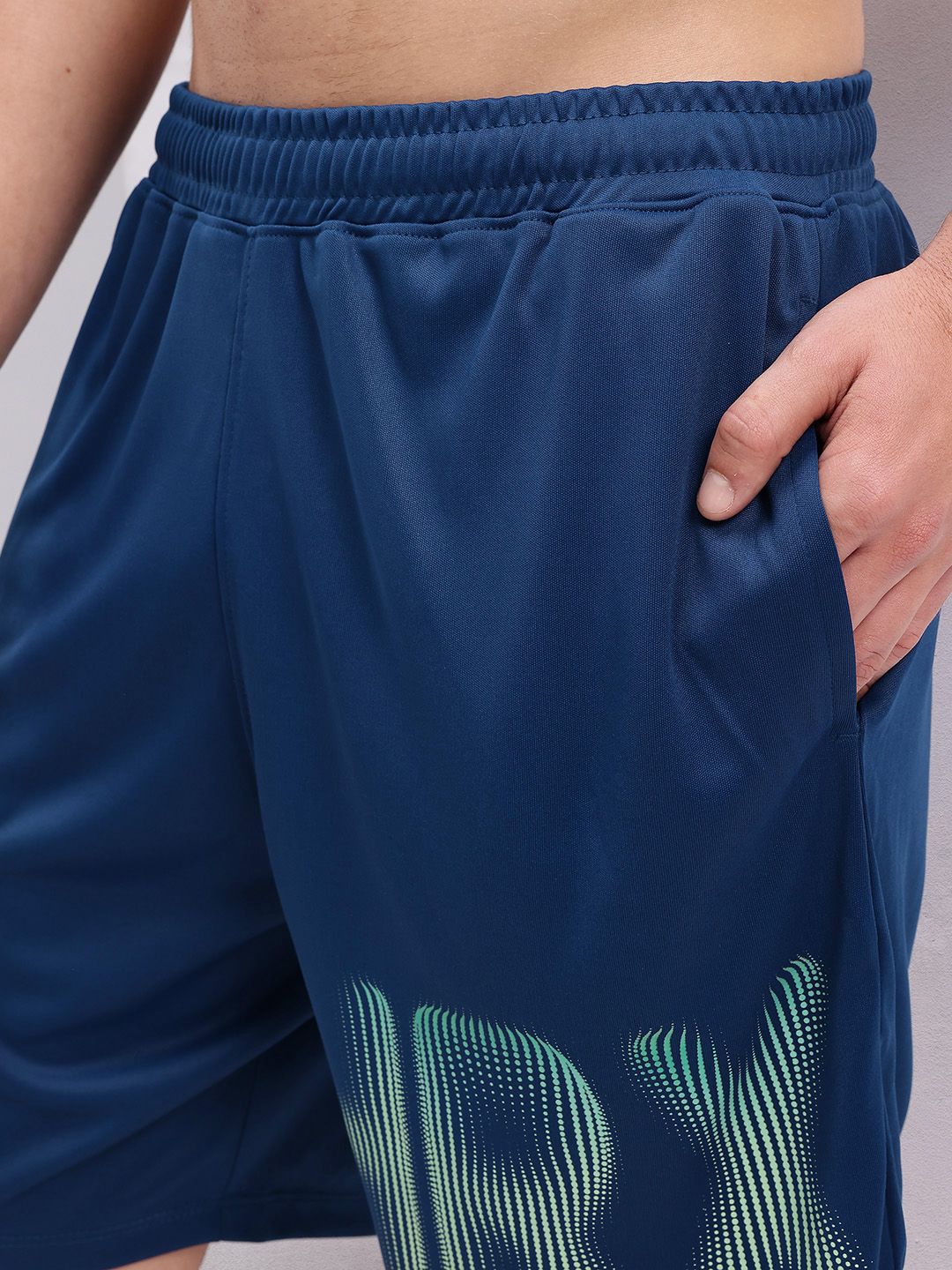 HRX by Hrithik Roshan Men Printed Rapid-Dry Training  Shorts