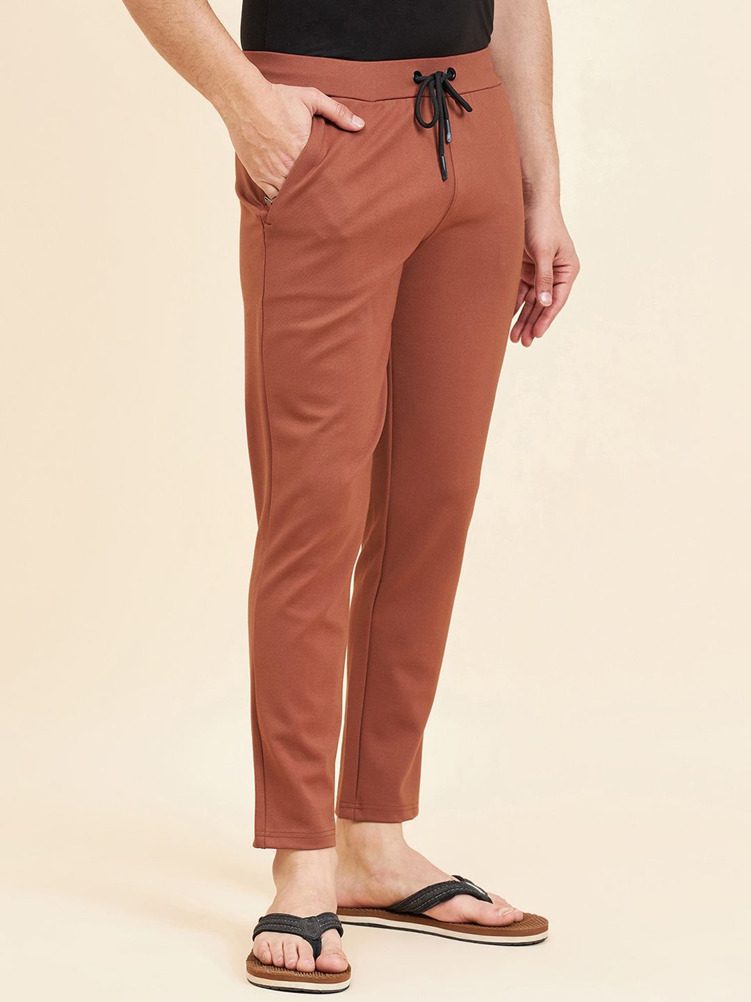 Sweet Dreams Men Mid-Rise Track Pants