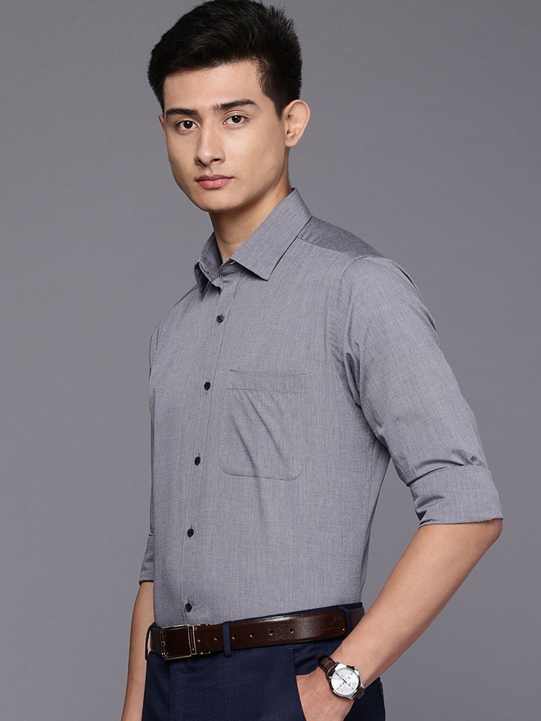 Raymond Slim Fit Pure Cotton Formal Shirt
