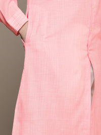 House of Pataudi Thread Work Straight Rozana Kurta