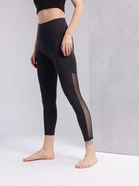 HRX by Hrithik Roshan Women Rapid-Dry Mesh Yoga Tights