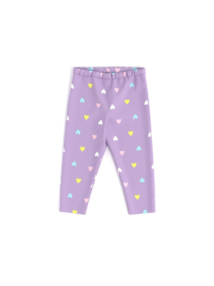Nauti Nati Girls Pack Of 2 Printed Cotton Leggings