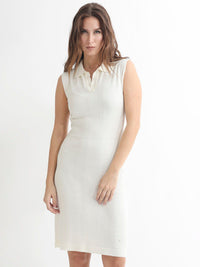 RAREISM Shirt Collar Sheath Dress