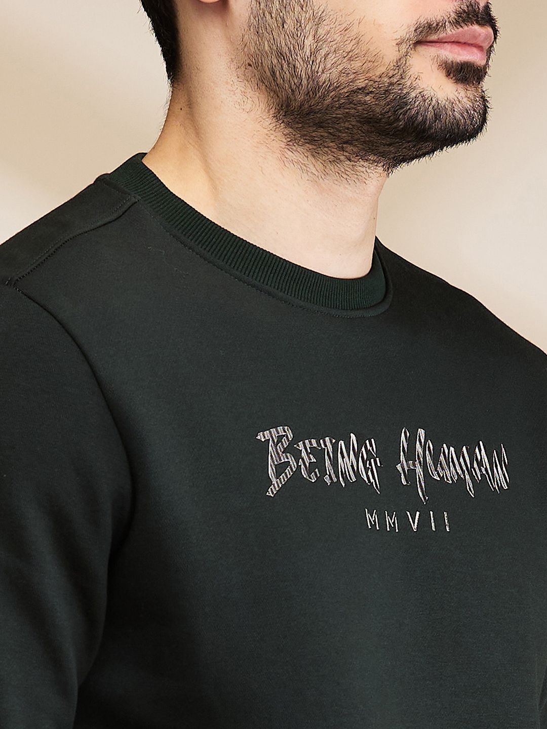 Being Human Men Printed Sweatshirt