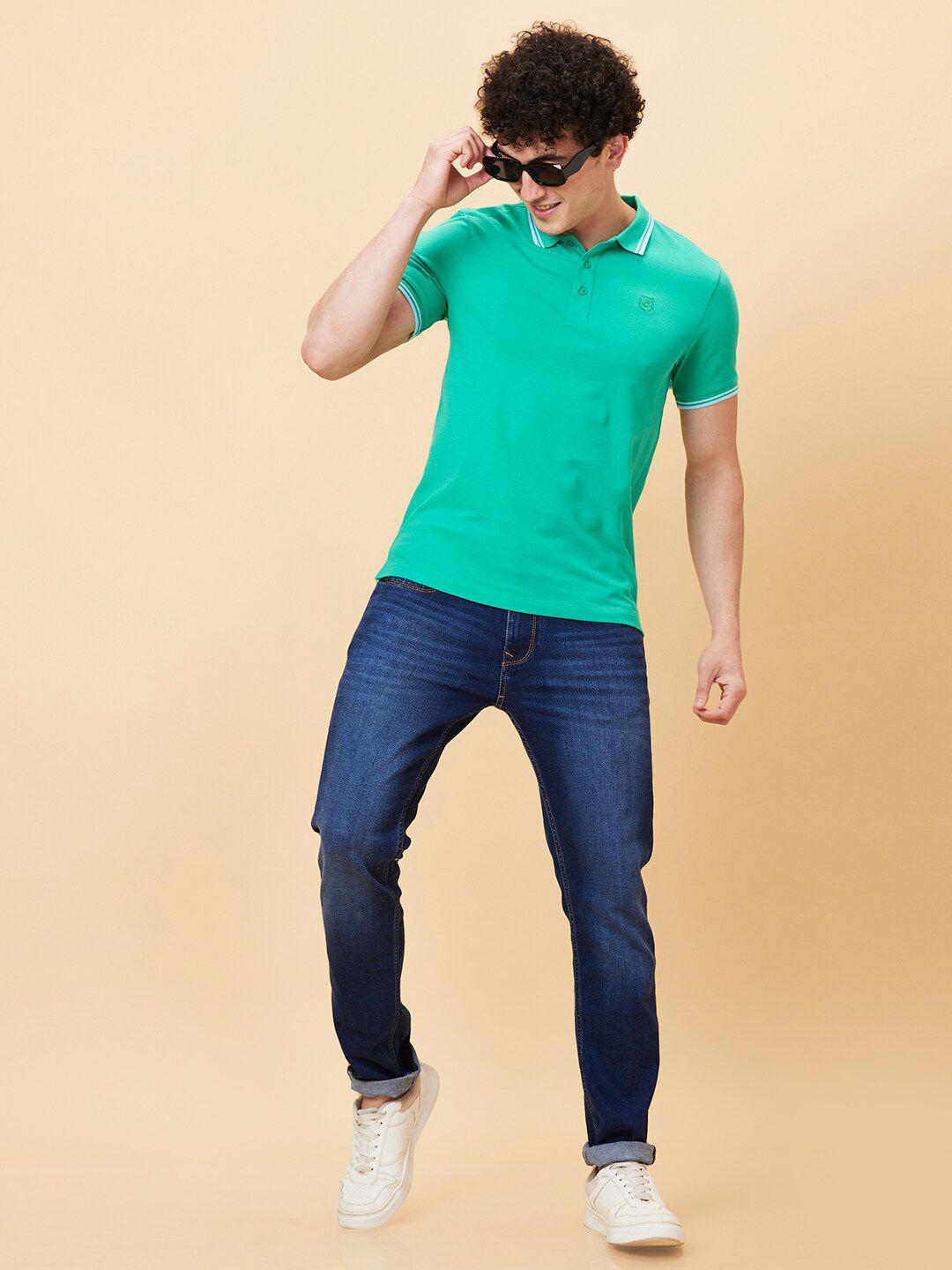 Being Human Polo Collar Short Sleeves T-shirt