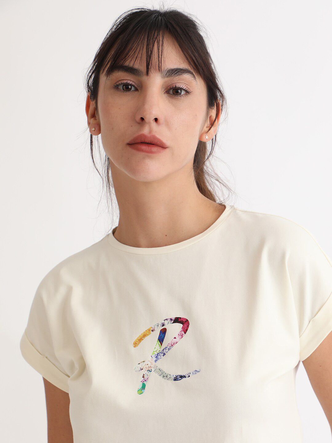 RAREISM Drop Shoulder Relaxed Graphic T-Shirt