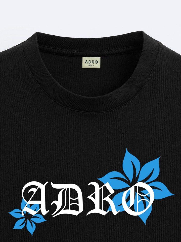 ADRO Men Typography Printed T-shirt