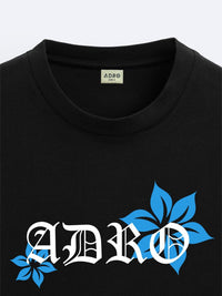 ADRO Men Typography Printed T-shirt