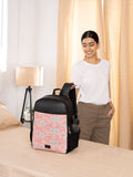 ZOUK Mangalore Blossoms Printed Water Resistance Backpack Up To 16 Inch