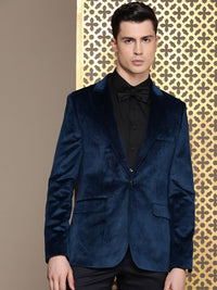 House of Pataudi Men Single-Breasted Tuxedo
