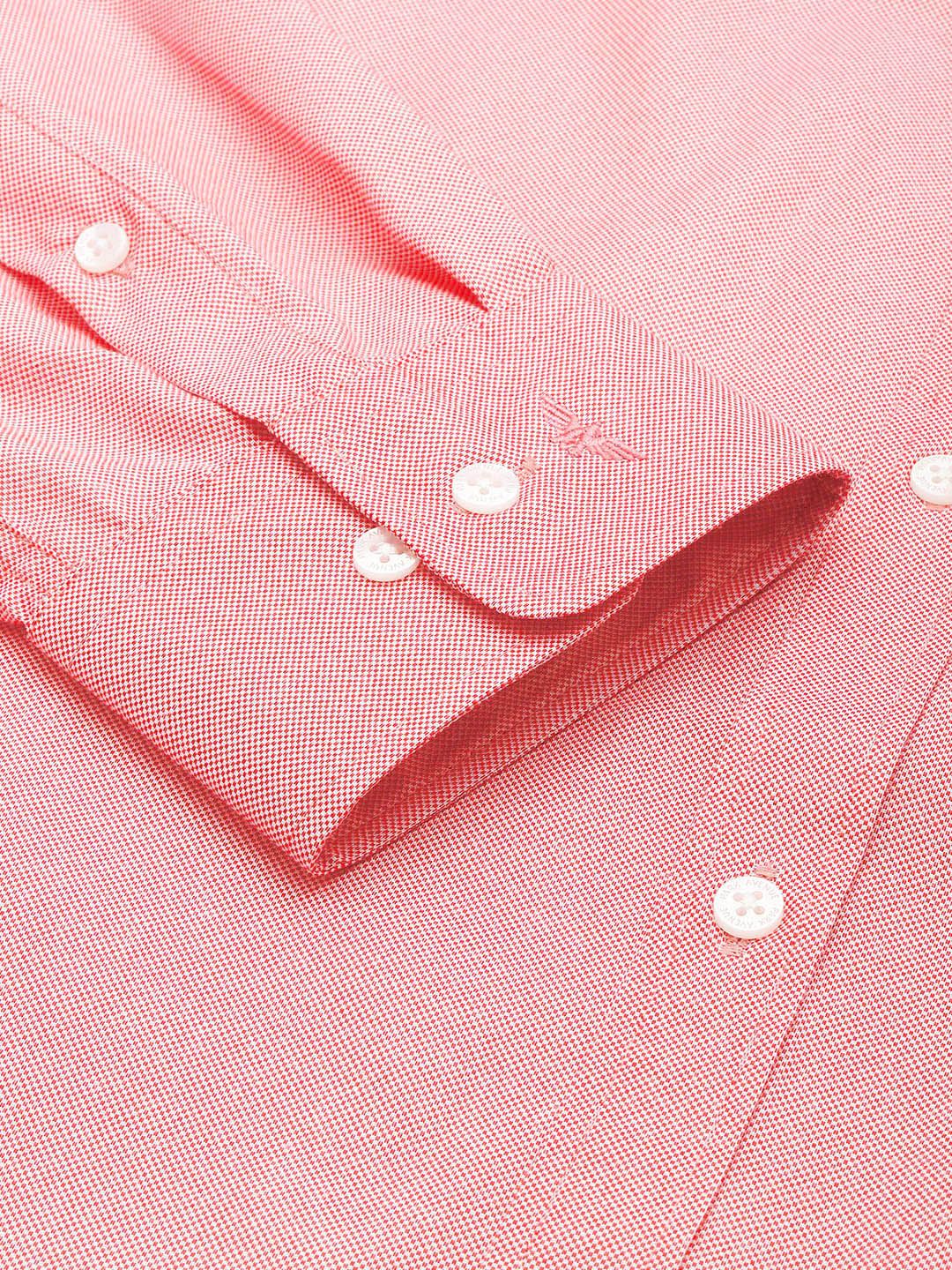 Park Avenue Self-Design Slim Fit Formal Shirt
