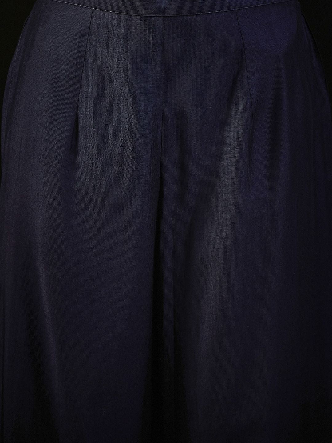 Indo Era Floral Embroidered Empire Liva Kurta with Trousers & Dupatta