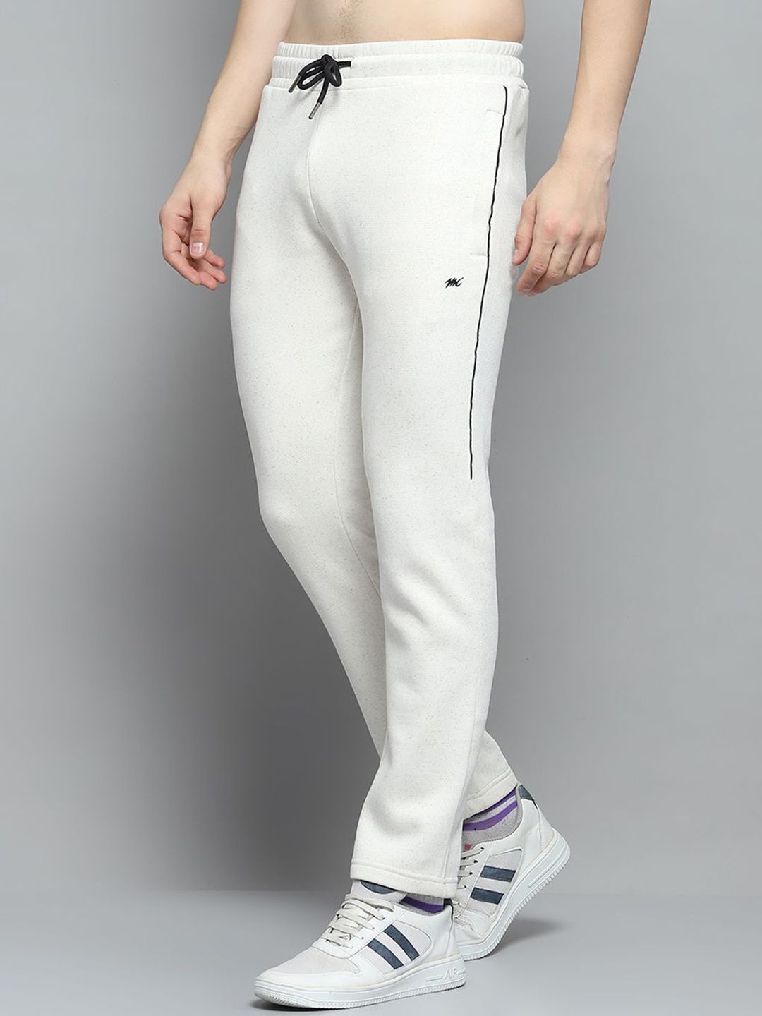 Monte Carlo Men Colourblocked Mid-Rise Hooded Tracksuit