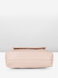 DressBerry Textured Structured Shoulder Bag