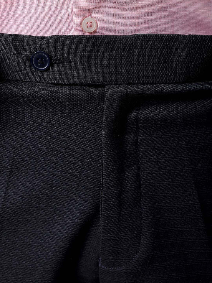 The Indian Garage Co. X Luxe Men Checked Slim Fit Trousers