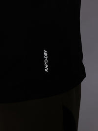 HRX by Hrithik Roshan Men Typography Printed Rapid-Dry Training T-shirt