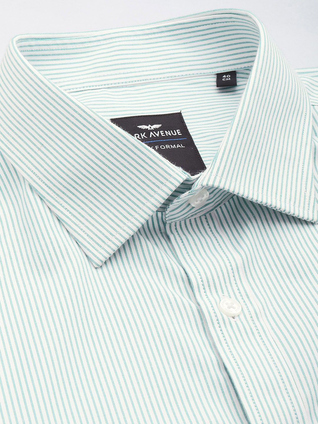 Park Avenue Slim Fit Opaque Striped Easy Care Formal Shirt
