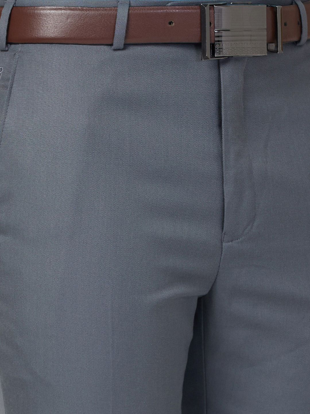 Raymond Men Mid-Rise Contemporary Fit Easy Wash Formal Trouser
