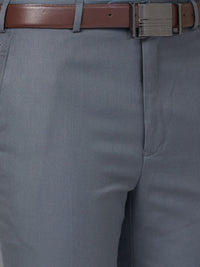 Raymond Men Mid-Rise Contemporary Fit Easy Wash Formal Trouser