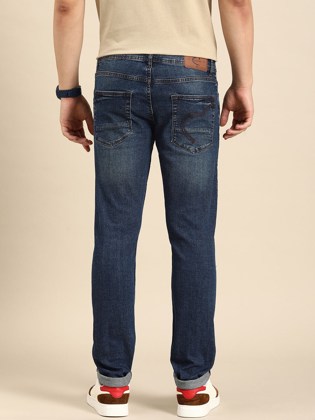 Being Human Men Slim Fit Light Fade Stretchable Jeans