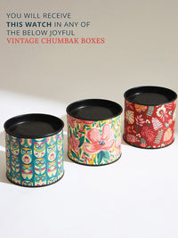 TEAL BY CHUMBAK Jam Tangan Analog Rose Gold Wanita 8907605068942