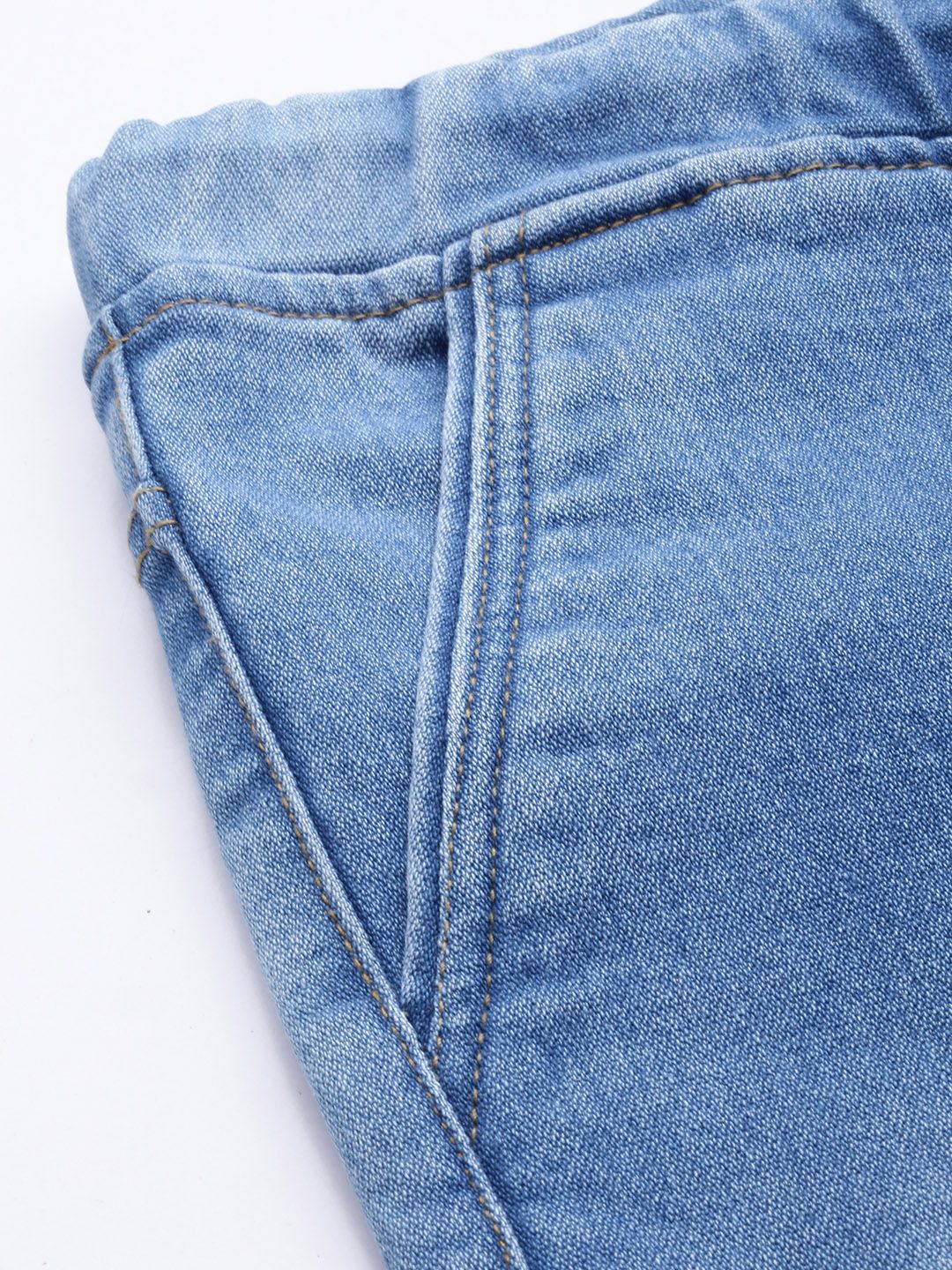 Urbano Fashion Men Blue Slim Fit Mid-Rise Clean Look Stretchable Jeans