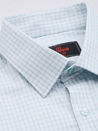 Raymond Slim Fit Checked Pure Cotton Formal Shirt