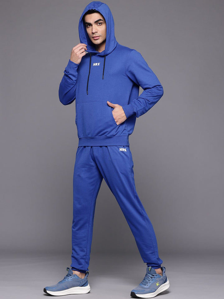 HRX by Hrithik Roshan Typography Printed Hooded Lifestyle Tracksuit